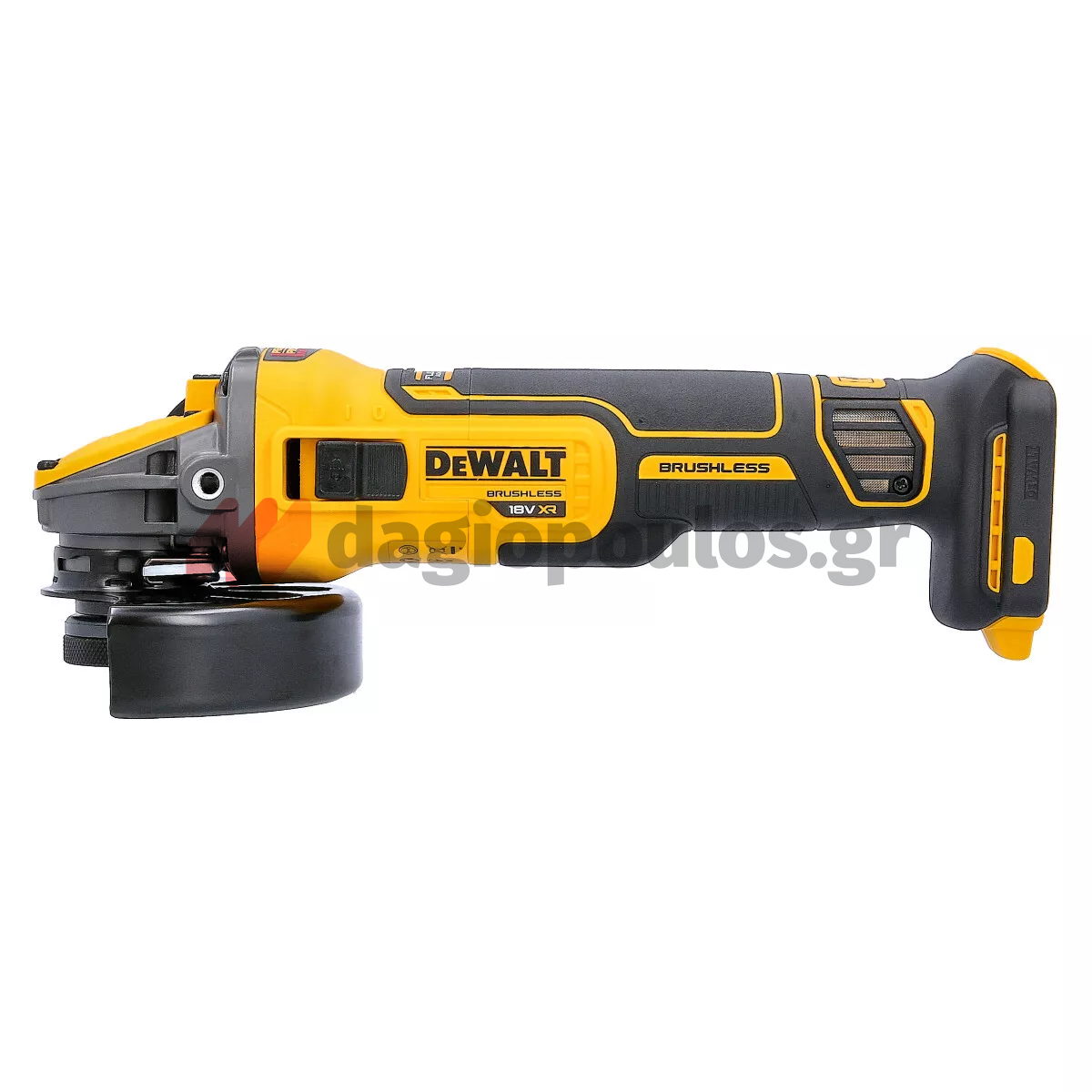 DeWalt DCG409NT-XJ Brushless Γωνιακός Τροχός Μπαταρίας 18V Li-Ion 125mm Με Βαλίτσα T-Stak SOLO