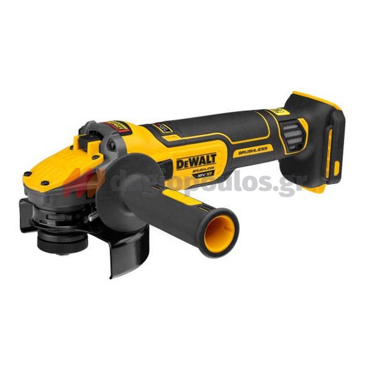 DeWalt DCG409NT-XJ Brushless Γωνιακός Τροχός Μπαταρίας 18V Li-Ion 125mm Με Βαλίτσα T-Stak SOLO