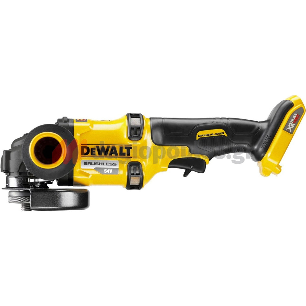 Dewalt DCG418X2-QW Brushless Γωνιακός Τροχός Μπαταρίας 54V Li-Ion 125mm Με 2 Μπατ.9.0Ah - Βαλίτσα T-Stack