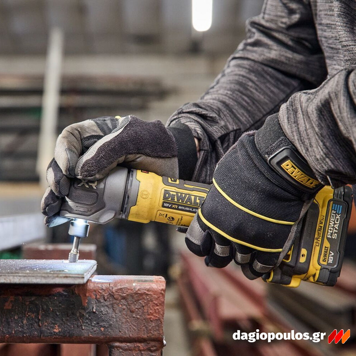 DeWalt DCG421N-XJ Brushless Ευθύς Λειαντήρας Μπαταρίας 18V Li-Ion XR SOLO