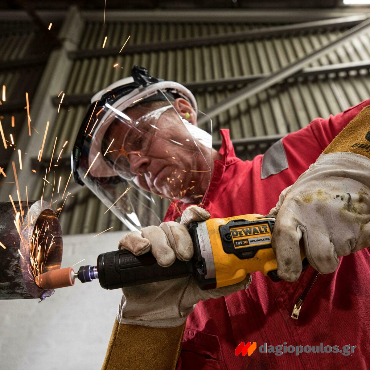 DeWalt DCG426N-XJ Brushless Λειαντήρας Μπαταρίας 18V Li-Ion 6mm SOLO