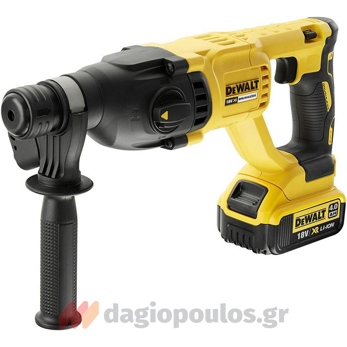 Dewalt DCH133M1-QW SDS Plus Πνευματικό Περιστροφικό Πιστολέτο Μπαταρίας 18V Li-Ion 2.6J 2.3Kgr Με Μπαταρία 4.0Ah - Βαλίτσα T-Stak