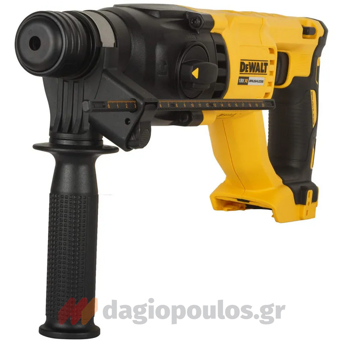 DeWalt DCH133NT Brushless Πνευματικό Περιστροφικό Πιστολέτο Μπαταρίας 18V Li-Ion 2.6J 2.3Kgr SOLO Με Βαλίτσα T-Stak