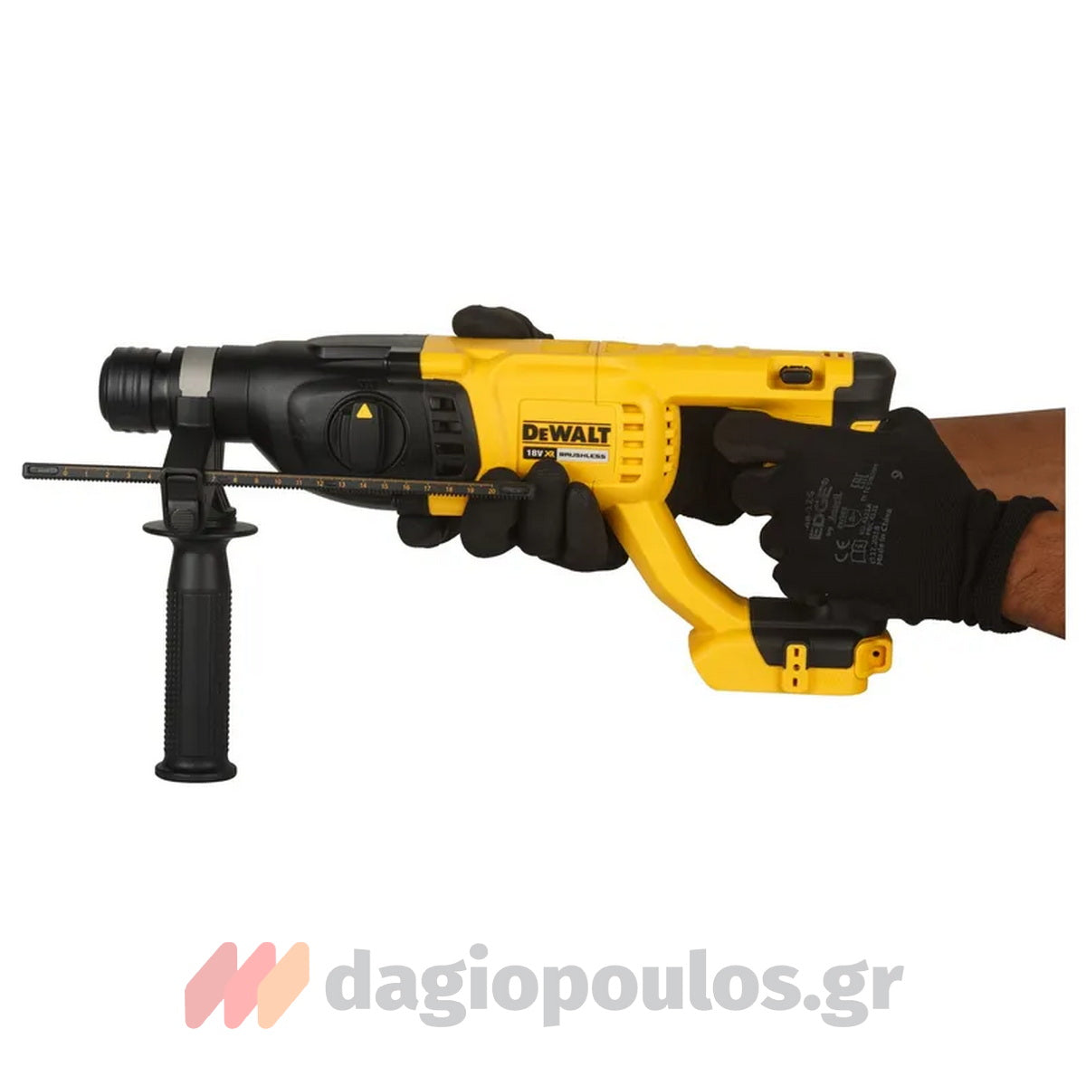 DeWalt DCH133NT-XJ Brushless Πνευματικό Περιστροφικό Πιστολέτο Μπαταρίας 18V Li-Ion 2.6J 2.3Kgr SOLO Με Βαλίτσα T-Stak
