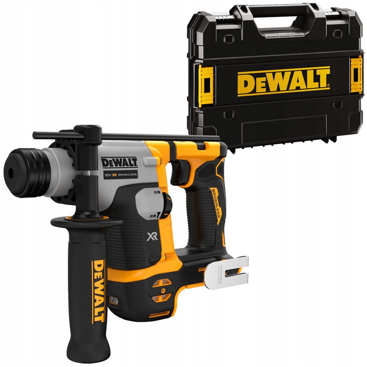 DeWalt DCH172NT SDS Plus Brushless Πνευματικό Περιστροφικό Σκαπτικό Πιστολέτο 18V Li-Ion 1.4J 1.8kgr SOLO Με Βαλίτσα T-Stak