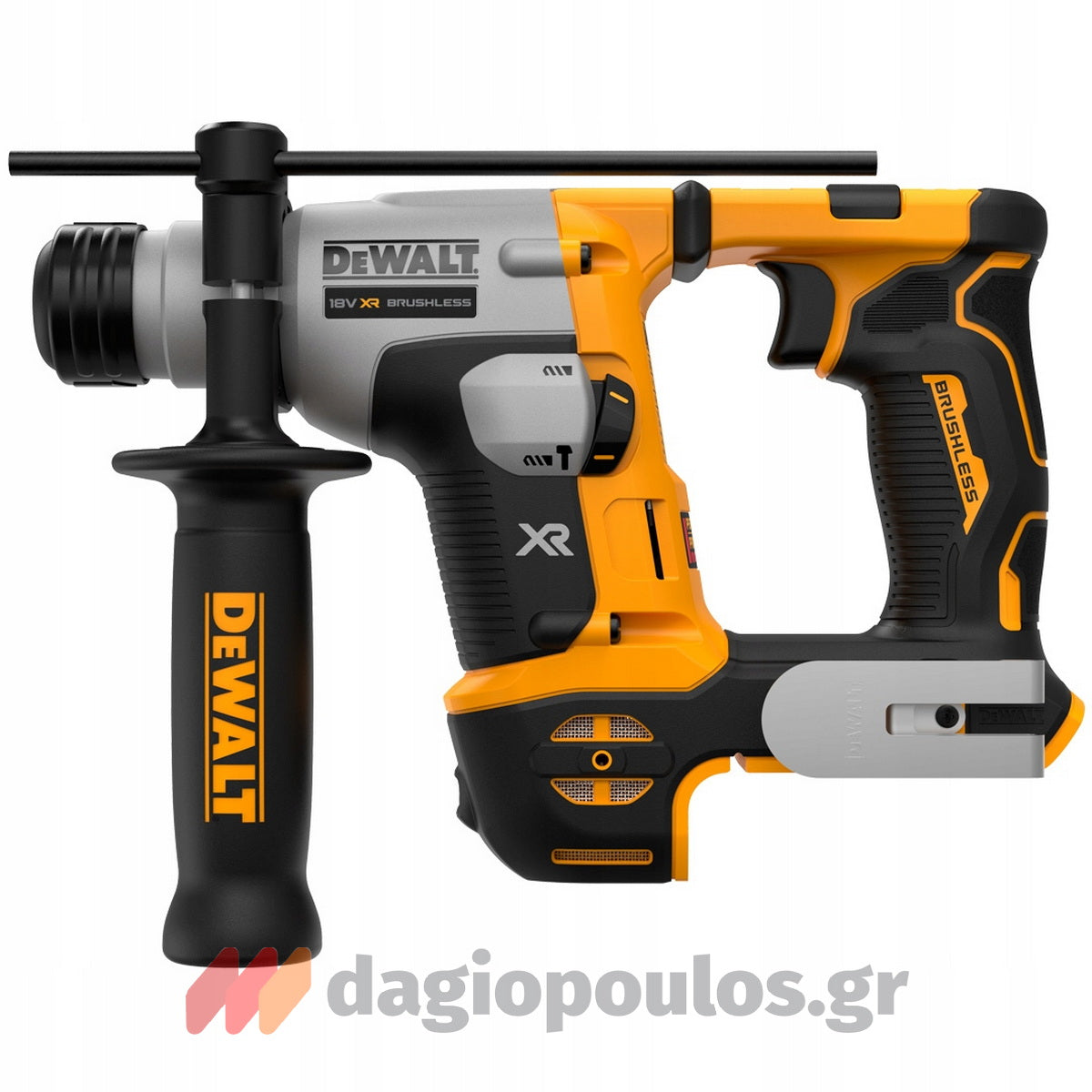 DeWalt DCH172NT SDS Plus Brushless Πνευματικό Περιστροφικό Σκαπτικό Πιστολέτο 18V Li-Ion 1.4J 1.8kgr SOLO Με Βαλίτσα T-Stak