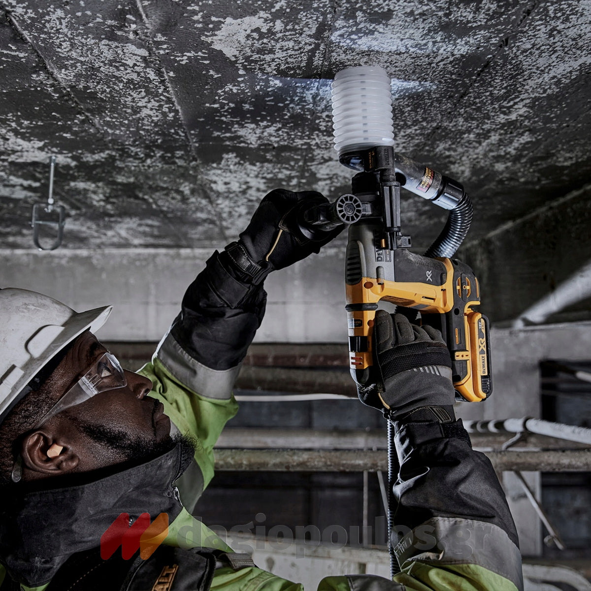 DeWalt DCH172NT SDS Plus Brushless Πνευματικό Περιστροφικό Σκαπτικό Πιστολέτο 18V Li-Ion 1.4J 1.8kgr SOLO Με Βαλίτσα T-Stak