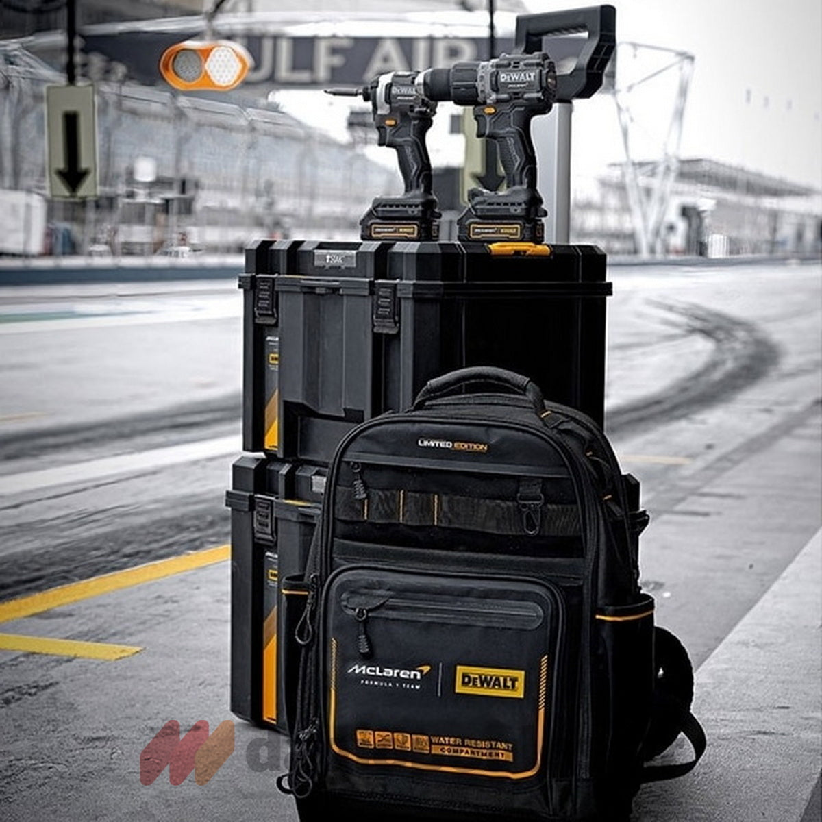 DeWalt McLaren DCK200MP2T-QW Σετ Brushless Κρουστικό Δραπανακατσάβιδο & Παλμικό Κατσαβίδι 18V Με 2 Μπατ.5.0Ah - Βαλίτσα T-STAK