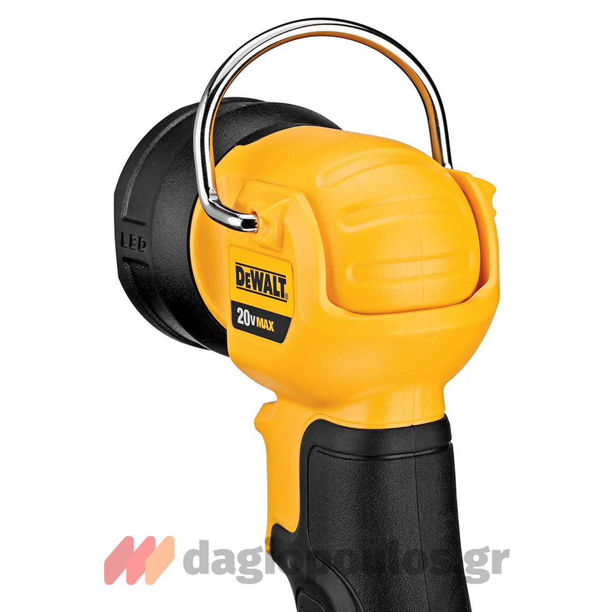 DeWalt DCL040-XJ Φακός Μπαταρίας Επαναφορτιζόμενος 18V Li-Ion 110 Lumens SOLO Περιστρεφόμενος