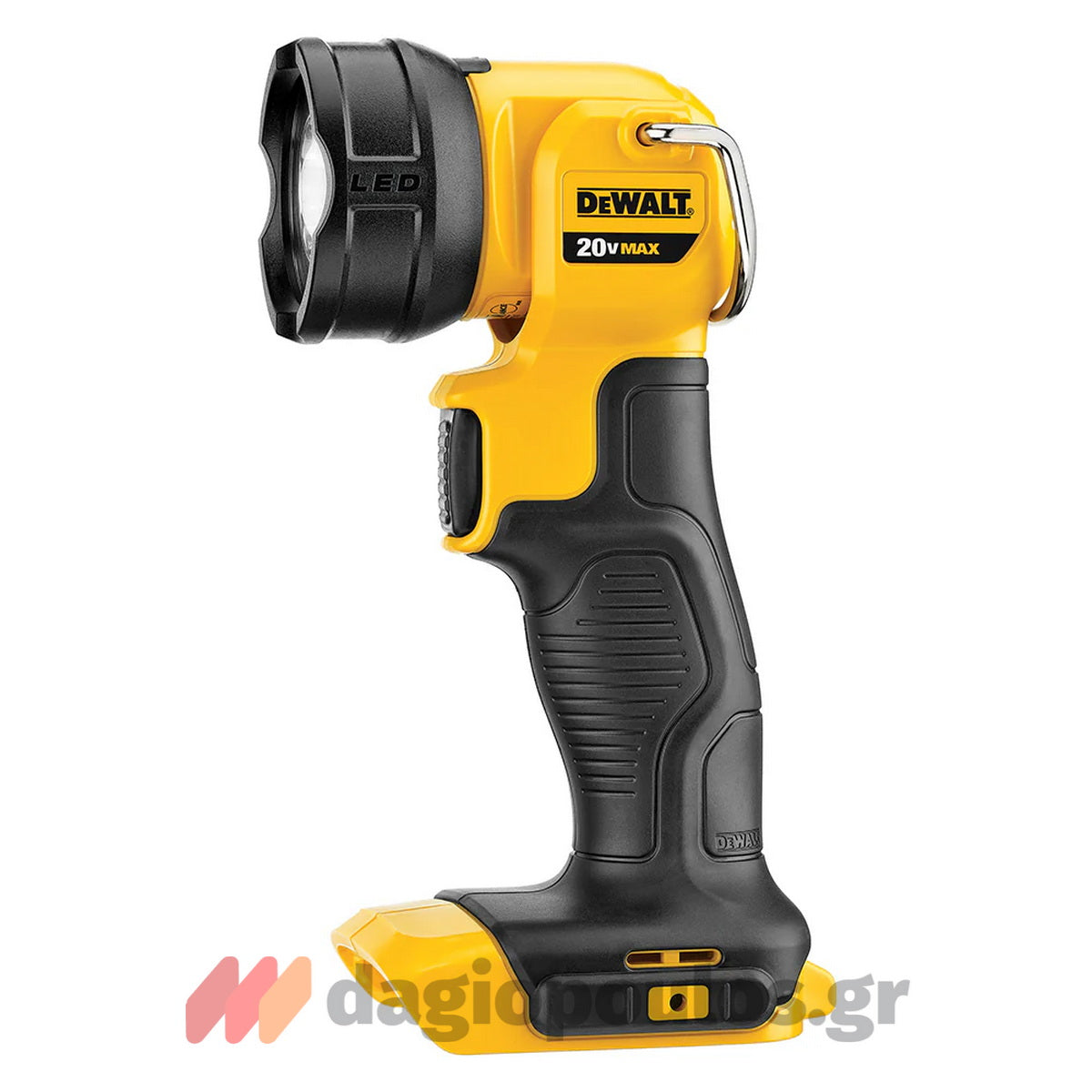 DeWalt DCL040-XJ Φακός Μπαταρίας Επαναφορτιζόμενος 18V Li-Ion 110 Lumens SOLO Περιστρεφόμενος