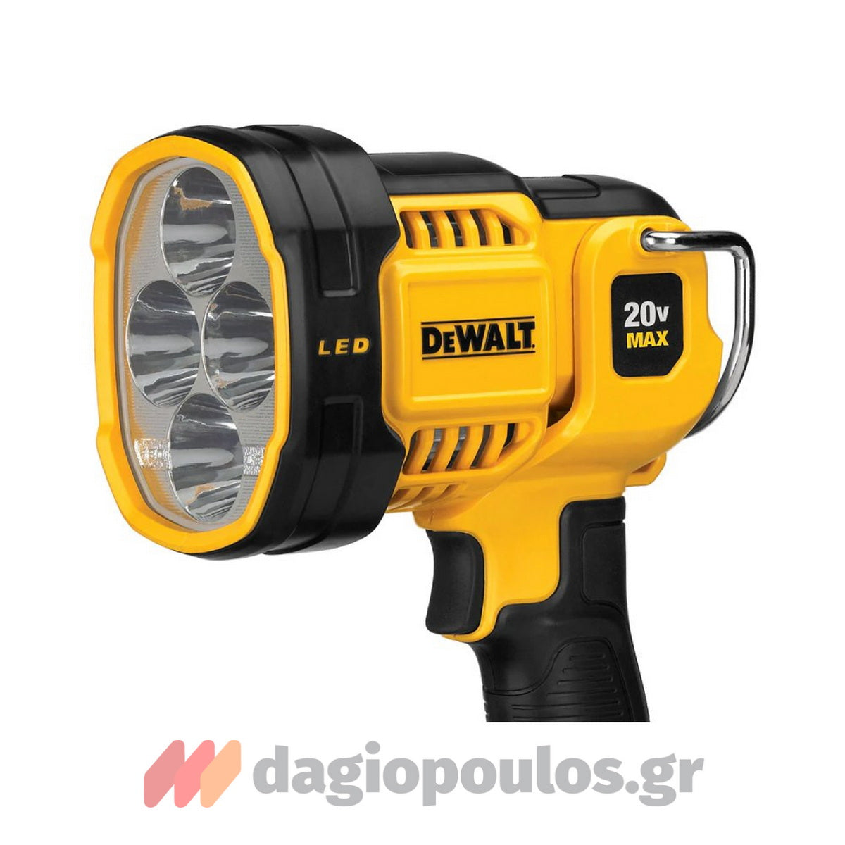 DeWalt DCL043-XJ Φακός Μπαταρίας Επαναφορτιζόμενος 18V Li-Ion 1000 Lumens SOLO