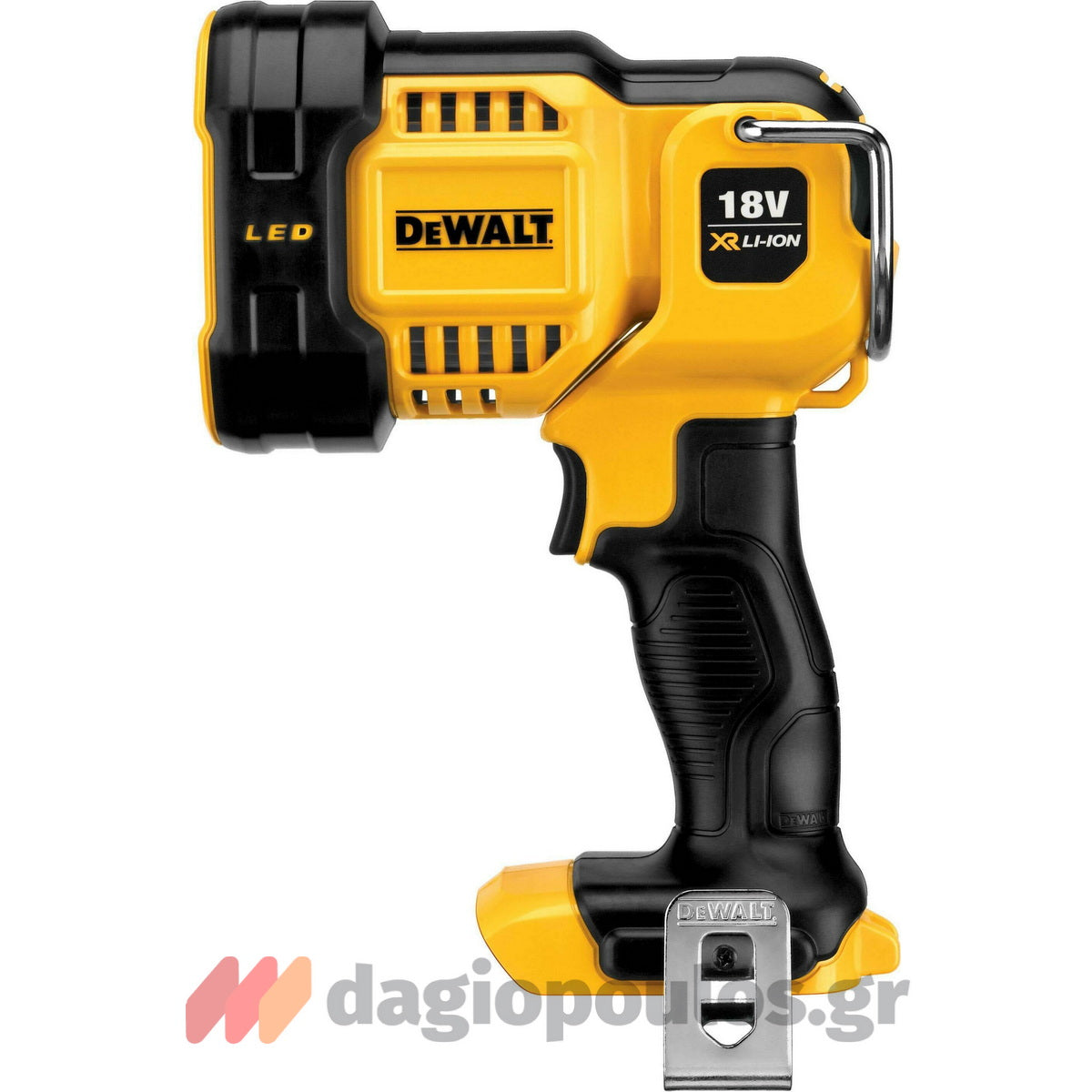 DeWalt DCL043-XJ Φακός Μπαταρίας Επαναφορτιζόμενος 18V Li-Ion 1000 Lumens SOLO