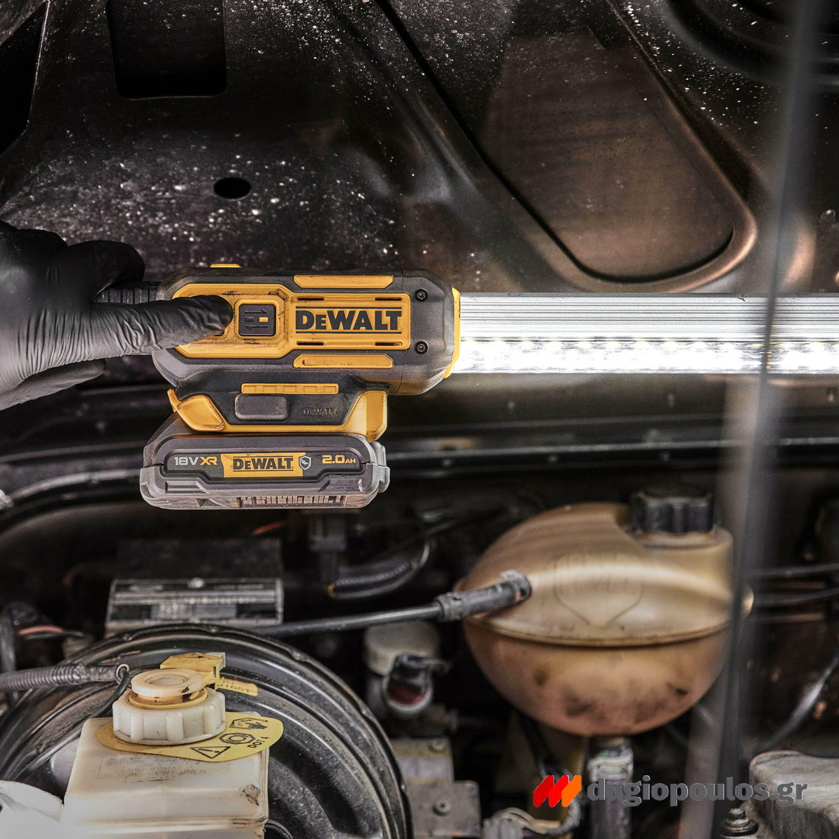 DeWalt DCL045-XJ Προβολέας Εργασίας - Φακός Με Μπάρα 12-18V Li-Ion 1650 Lumens Solo