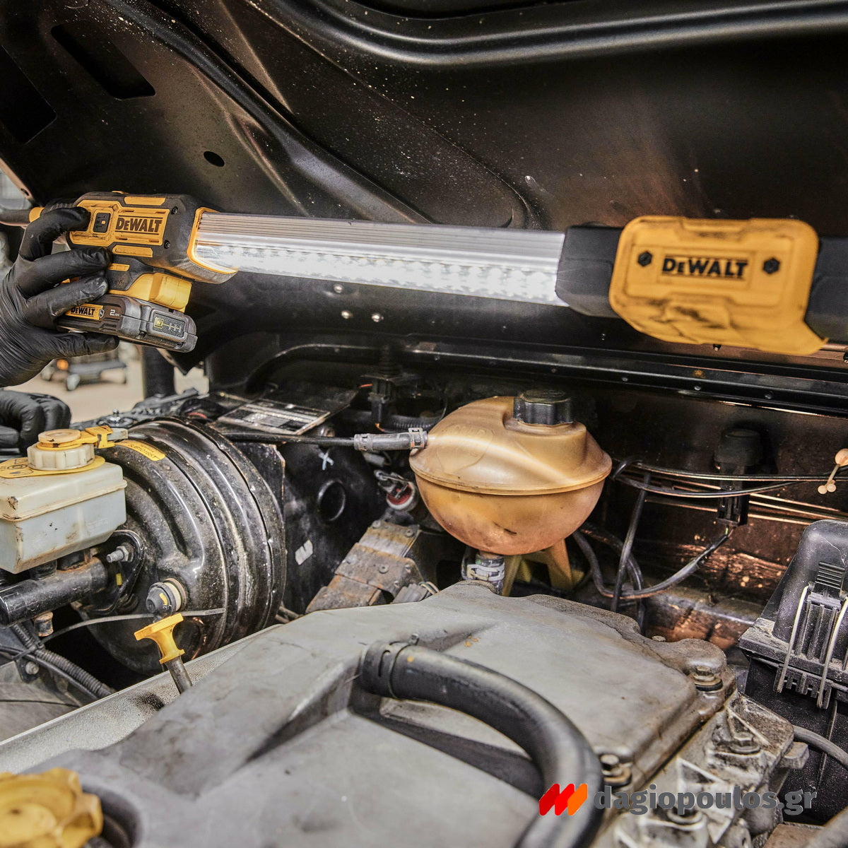 DeWalt DCL045-XJ Προβολέας Εργασίας - Φακός Με Μπάρα 12-18V Li-Ion 1650 Lumens Solo