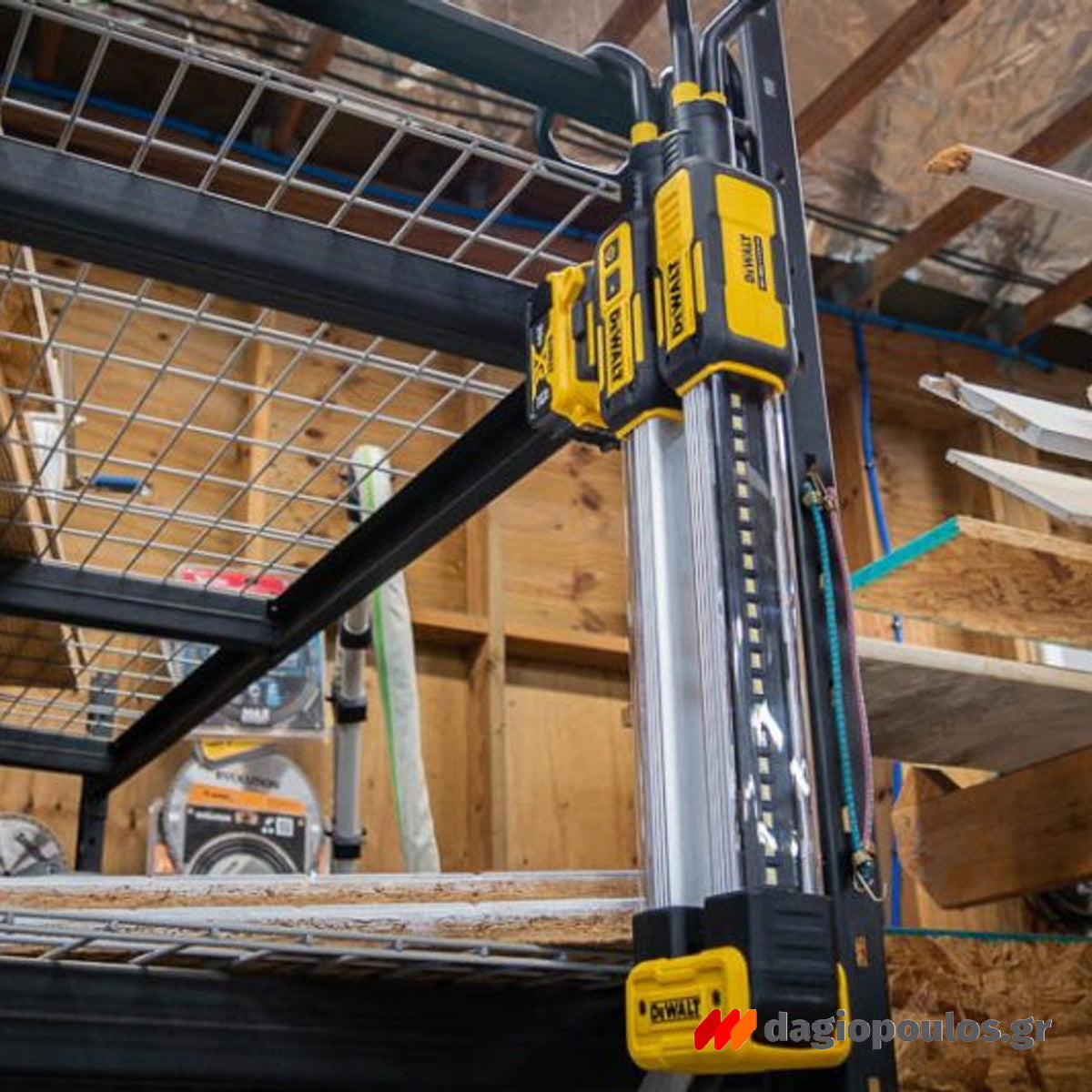 DeWalt DCL045-XJ Προβολέας Εργασίας - Φακός Με Μπάρα 12-18V Li-Ion 1650 Lumens Solo