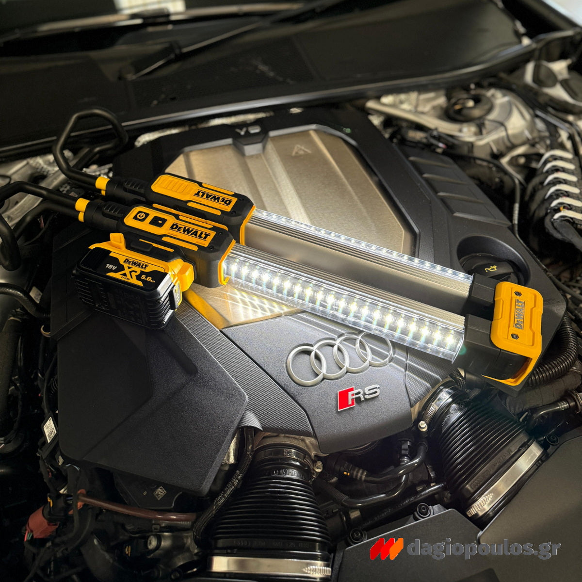 DeWalt DCL045-XJ Προβολέας Εργασίας - Φακός Με Μπάρα 12-18V Li-Ion 1650 Lumens Solo