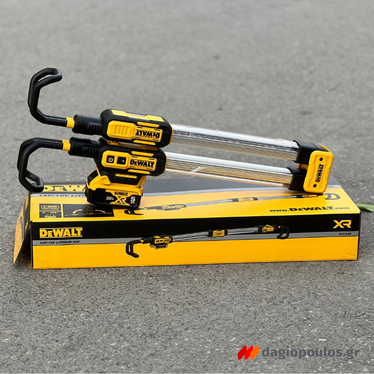 DeWalt DCL045-XJ Προβολέας Εργασίας - Φακός Με Μπάρα 12-18V Li-Ion 1650 Lumens Solo