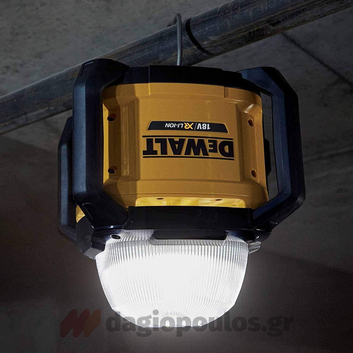 DeWalt DCL074-XJ Φορητός Προβολέας Επιθεώρησης & Εργασίας Μπαταρίας Επαναφορτιζόμενος 18V Li-Ion 360° Περιστρεφόμενος 5000 Lumens SOLO