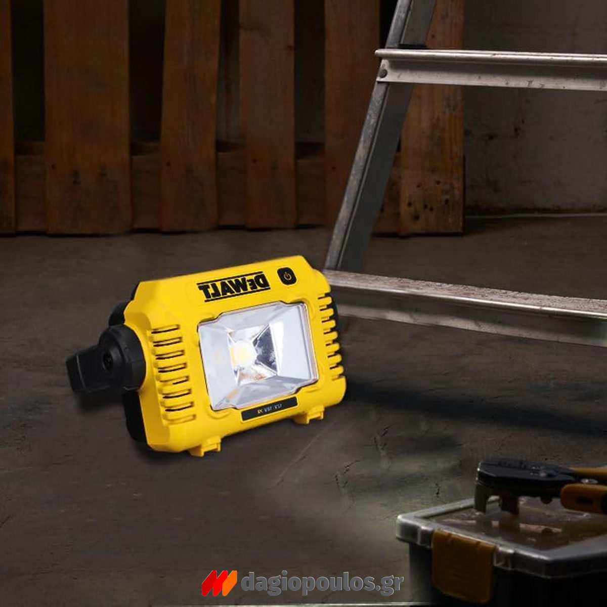 DeWalt DCL077-XJ Φορητός Προβολέας Επιθεώρησης & Εργασίας Μπαταρίας Επαναφορτιζόμενος 18V Li-Ion 2000 Lumens SOLO