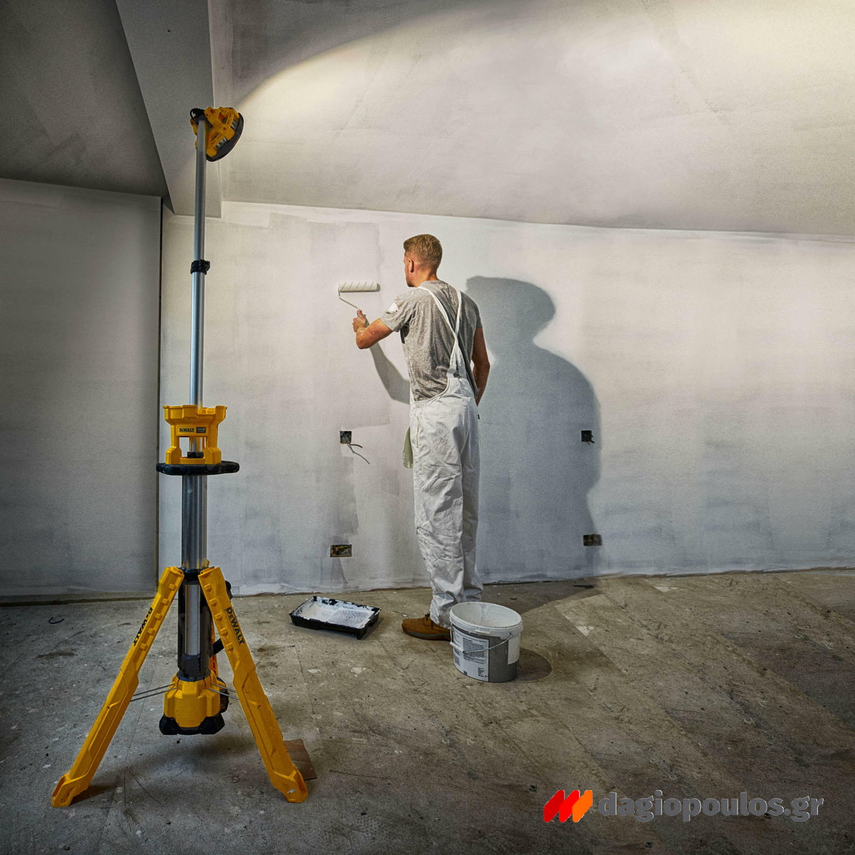 DeWalt DCL079-XJ Προβολέας Εργασίας Με Τρίποδο 18V XR Li-Ion Solo