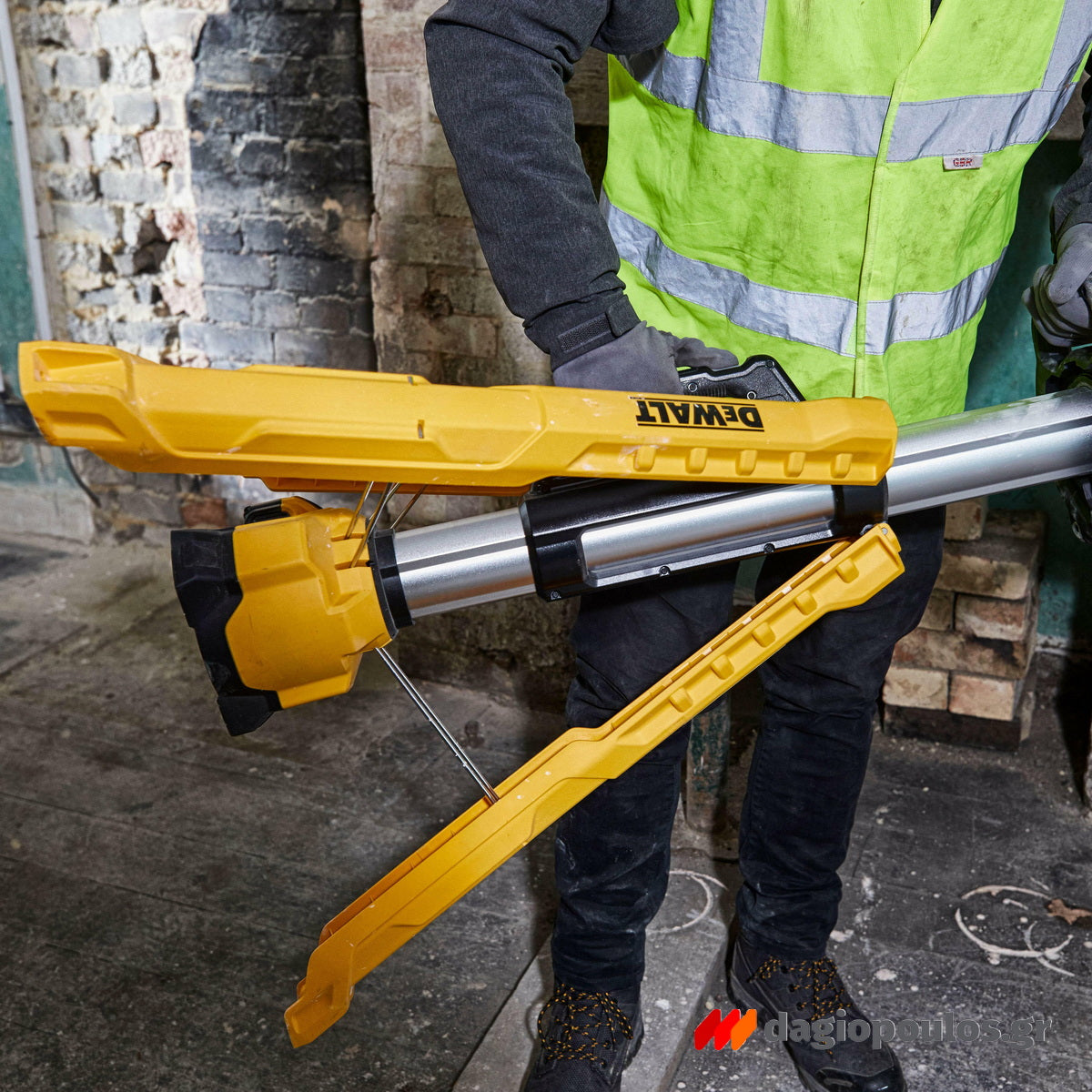 DeWalt DCL079-XJ Προβολέας Εργασίας Με Τρίποδο 18V XR Li-Ion Solo