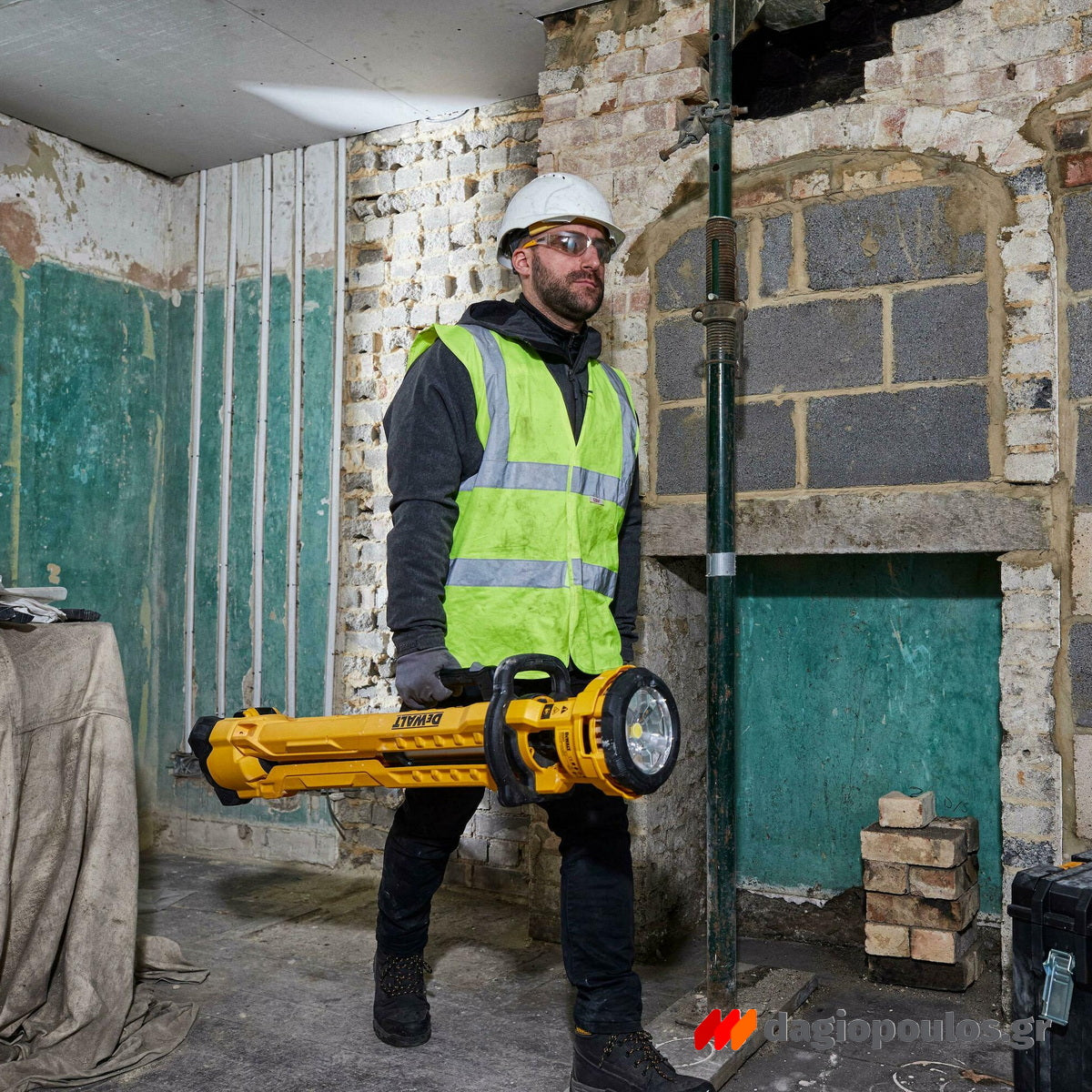 DeWalt DCL079-XJ Προβολέας Εργασίας Με Τρίποδο 18V XR Li-Ion Solo