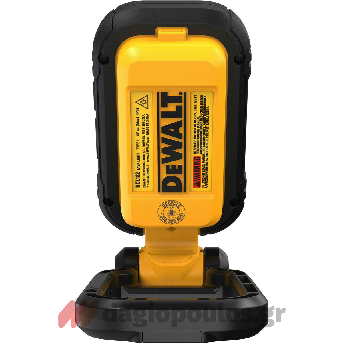 DeWalt DCL182-XJ Φορητός Προβολέας Επιθεώρησης & Εργασίας Μπαταρίας 18V Li-Ion Επαναφορτιζόμενος USB-C 1000 Lumens