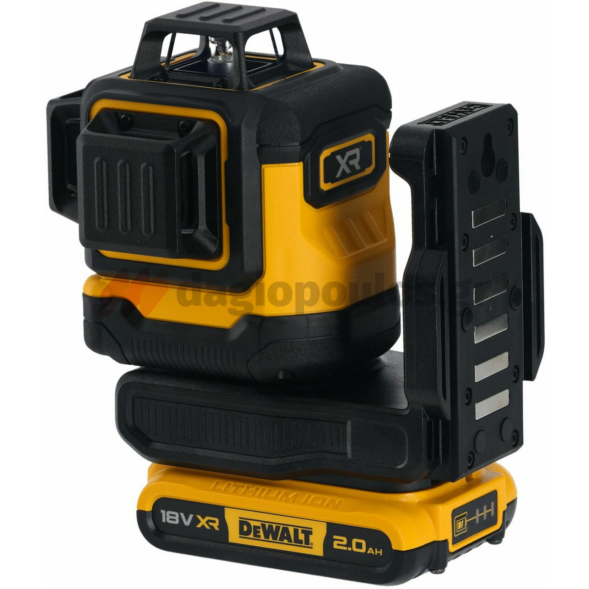 DeWalt DCLE34031D1 Αλφάδι Λέιζερ 3x360° Πράσινη Δέσμη 18V Li-Ion Με Μπαταρία 2.0Ah