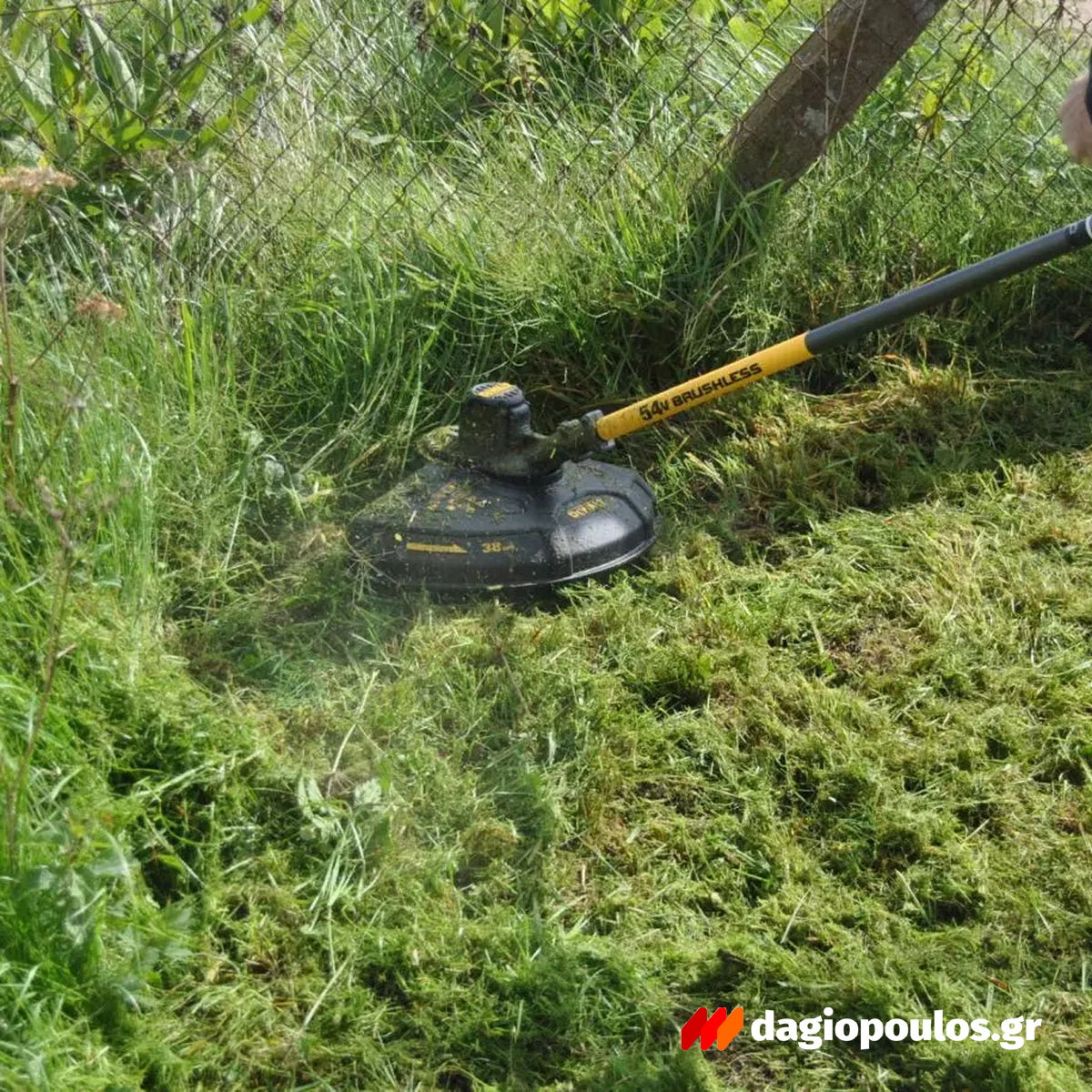 DeWalt DCM571N-XJ Brushless Χλοοκοπτικό - Θαμνοκοπτικό Μπαταρίας 54V Li-Ion 38cm SOLO