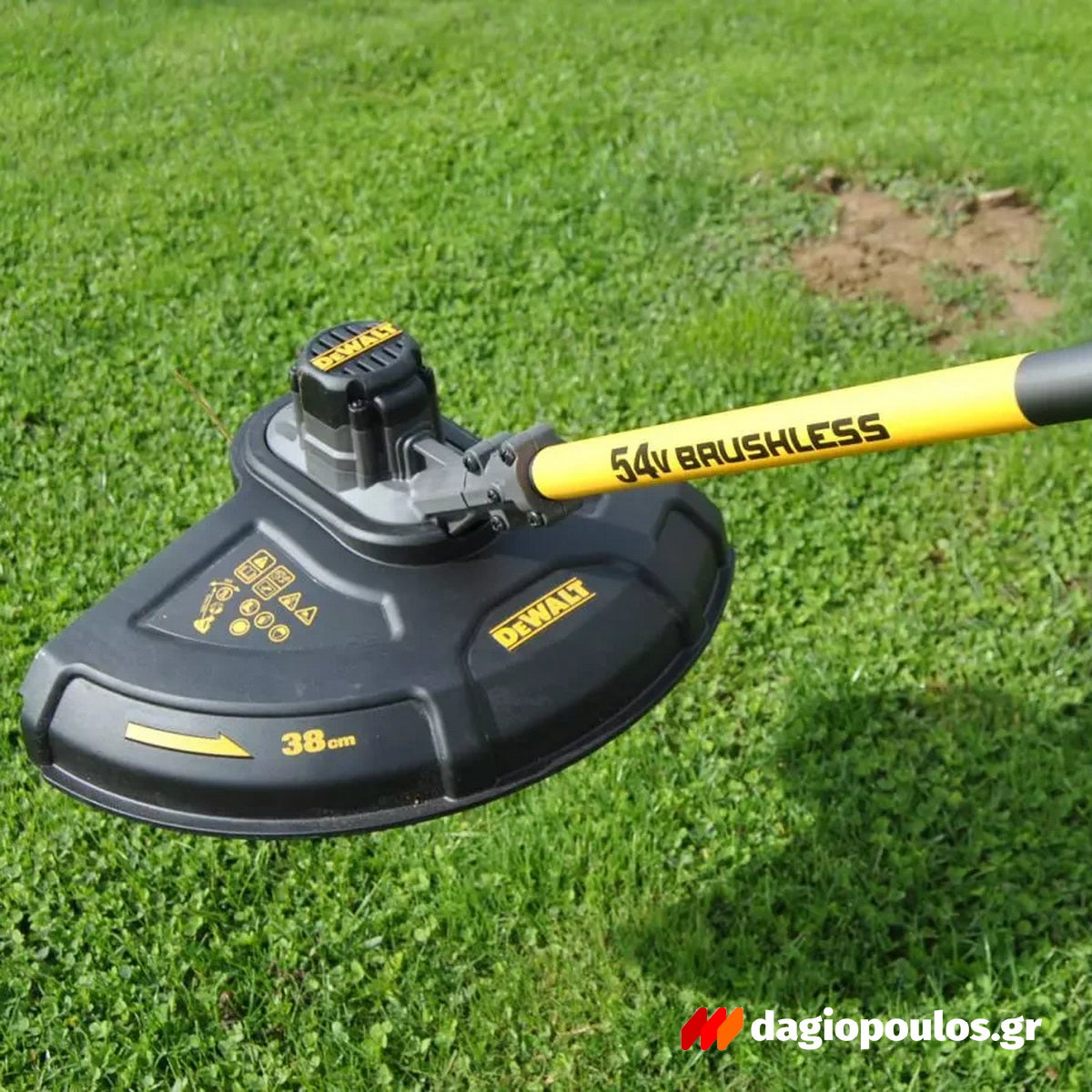 DeWalt DCM571N-XJ Brushless Χλοοκοπτικό - Θαμνοκοπτικό Μπαταρίας 54V Li-Ion 38cm SOLO