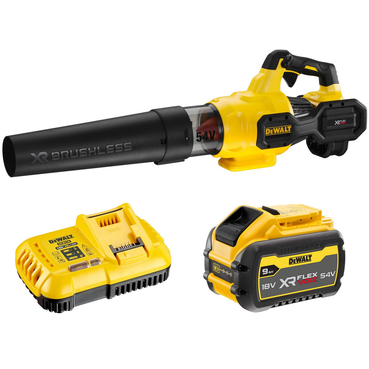DeWalt DCMBA572-X1 Brushless Φυσητήρας Μπαταρίας 54V Li-Ion Με Μπαταρία 9.0Ah