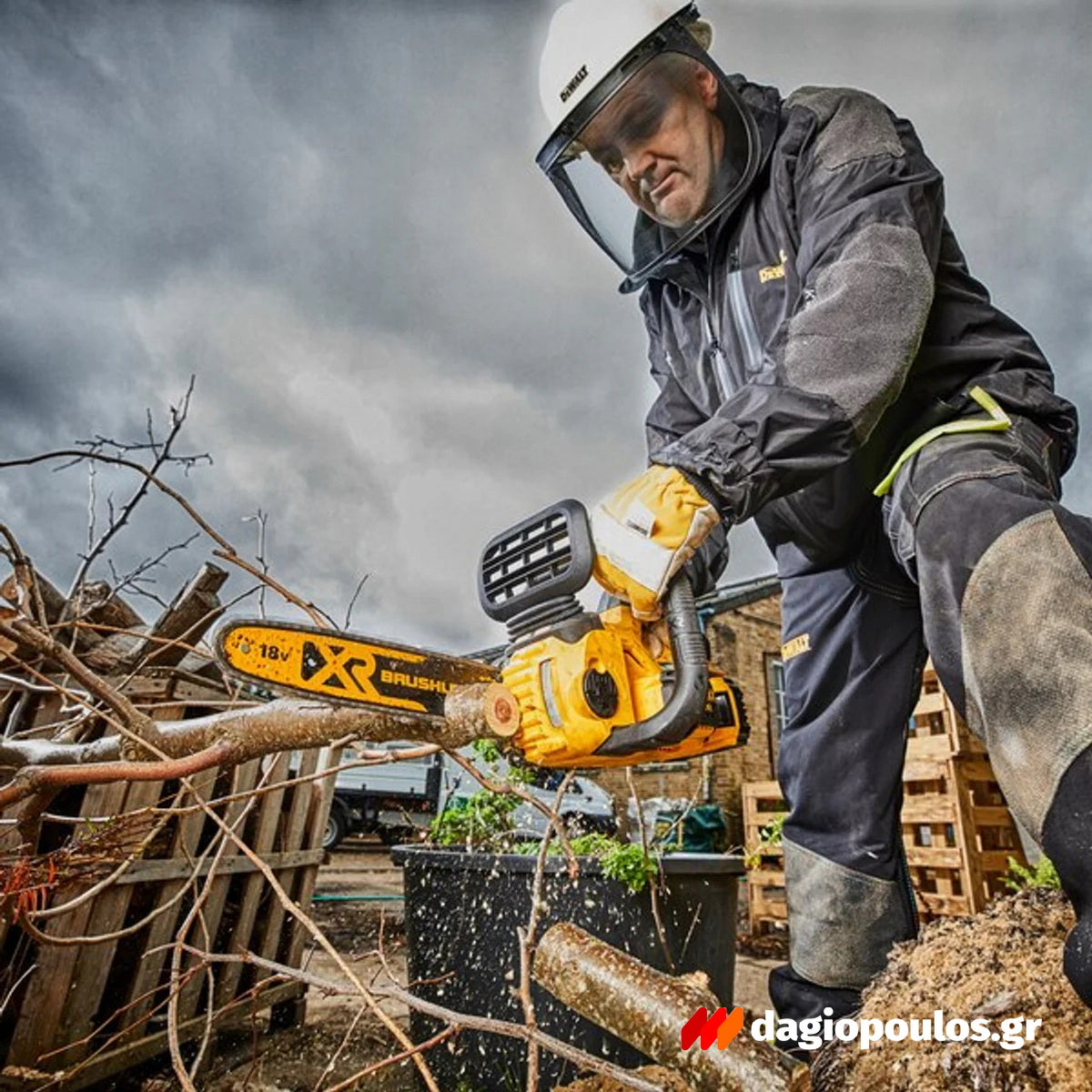 DeWalt DCMCS565N-XJ Brushless Αλυσοπρίονο Μπαταρίας 18V Li-Ion 30cm SOLO