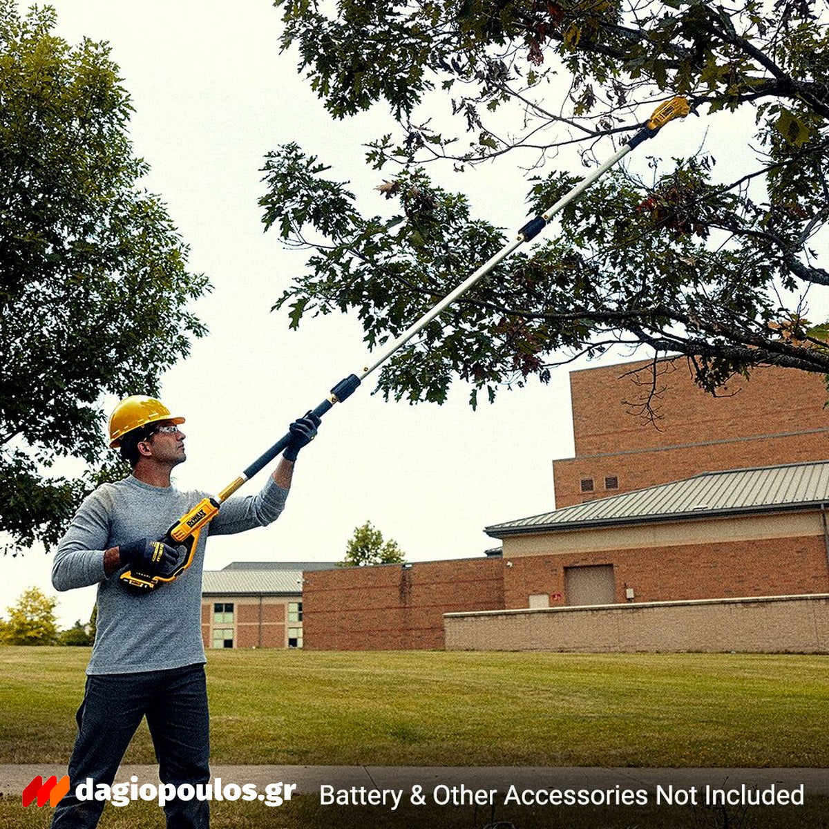 DeWalt DCMPP569N-XJ Τηλεσκοπική Ψαλίδα Κλαδέματος (Κλαδευτήρι) Μπαταρίας 18V Li-Ion SOLO