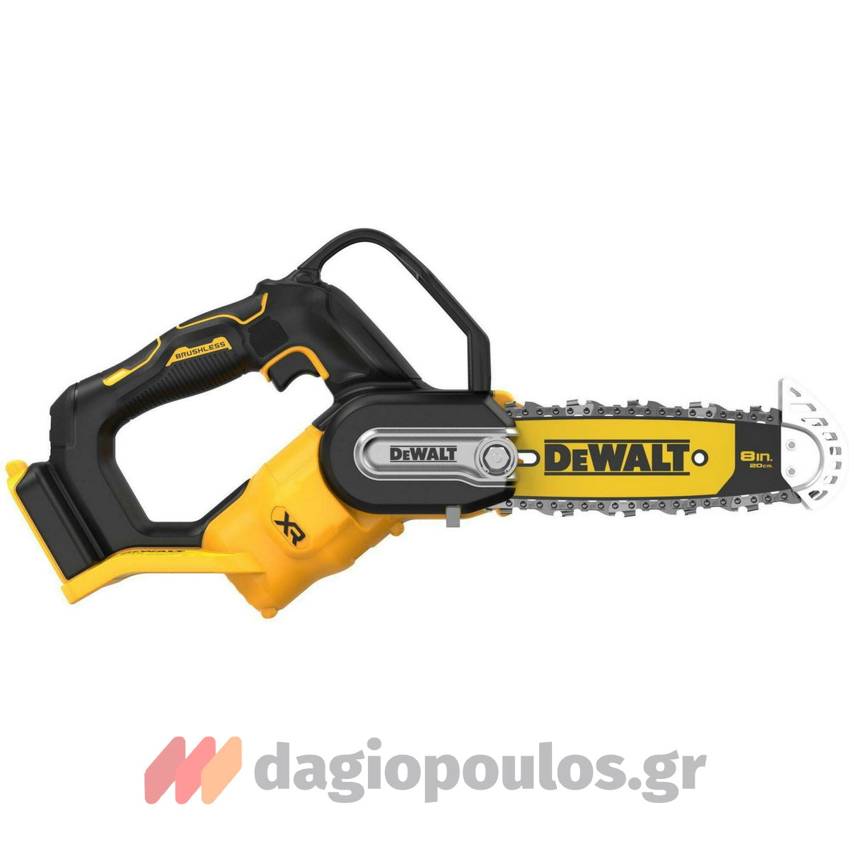 DeWalt DCMPS520P1-QW Brushless Αλυσοπρίονο Μπαταρίας 18V Li-Ion 20cm Με Μπαταρία 5.0Ah
