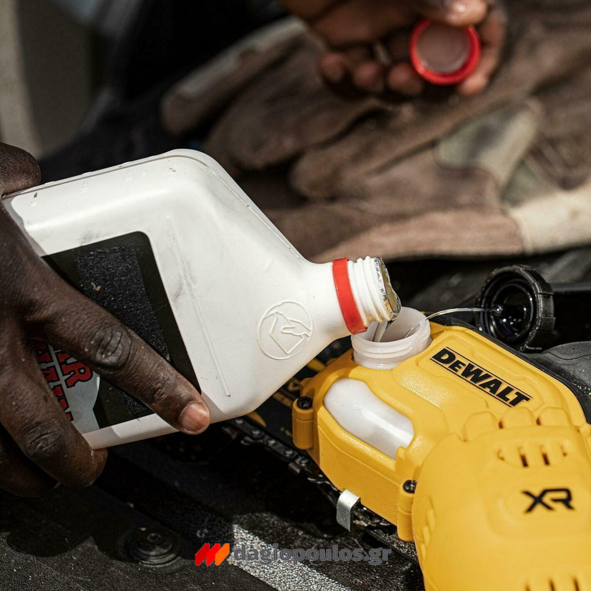 DeWalt DCMPS520P1-QW Brushless Αλυσοπρίονο Μπαταρίας 18V Li-Ion 20cm Με Μπαταρία 5.0Ah