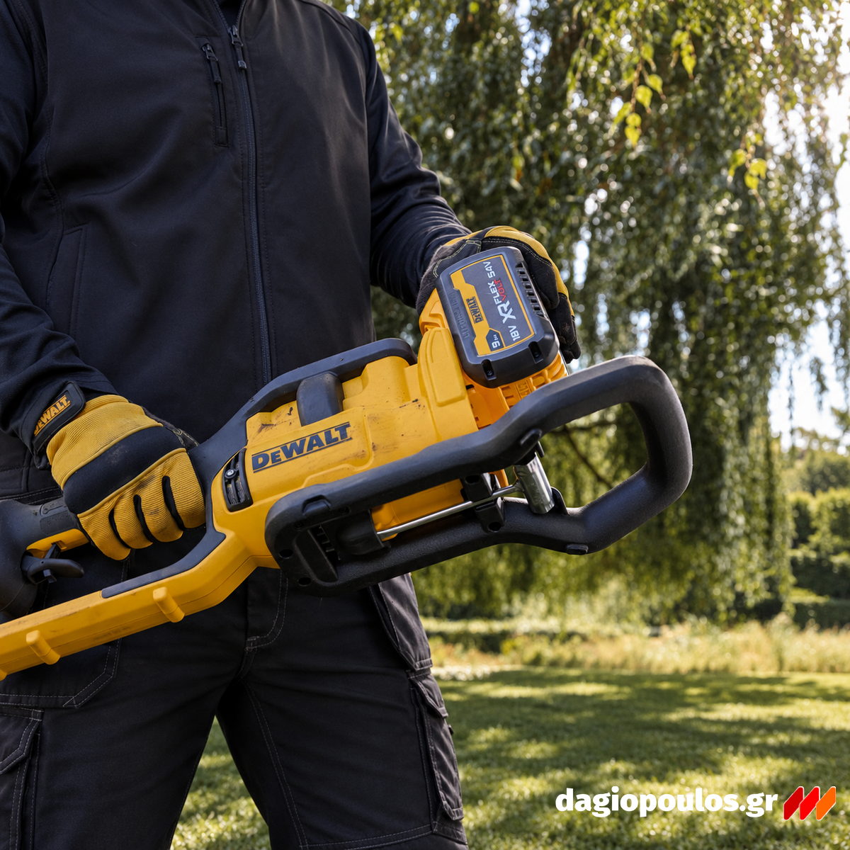 DeWalt DCMPS635N-XJ Brushless Τηλεσκοπικό Αλυσοπρίονο (Κονταροπρίονο) Μπαταρίας 54V Li-Ion 25cm SOLO