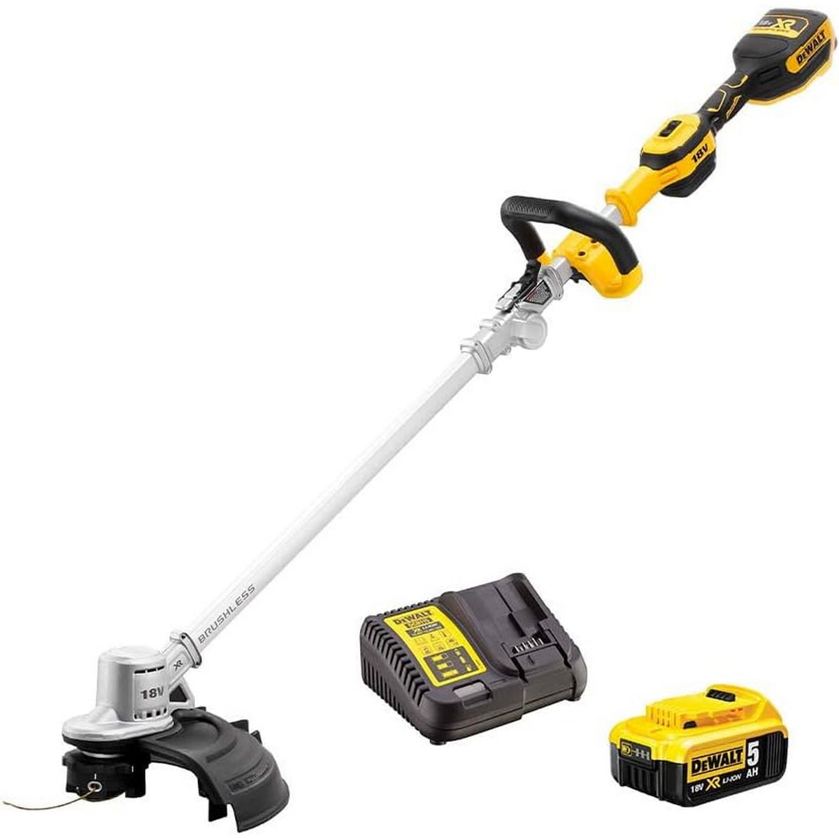 DeWalt DCMST561P1-QW Brushless Χλοοκοπτικό Μπαταρίας 18V Li-Ion Με Μπαταρία 5.0Ah