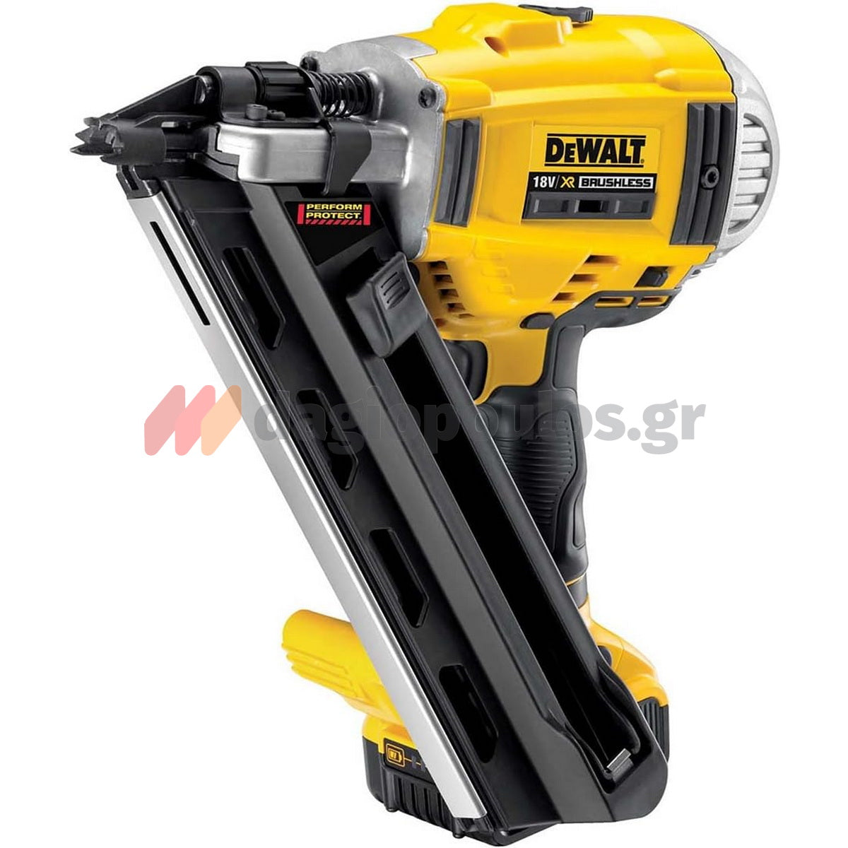DeWalt DCN692P2-QW Brushless Καρφωτικό Ξύλου Μπαταρίας 18V XR Li-Ion Με 2 Μπαταρίες 5.0Ah & Βαλίτσα