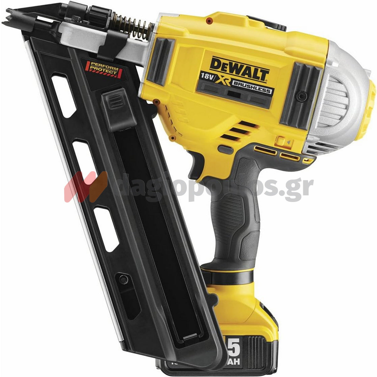 DeWalt DCN692P2-QW Brushless Καρφωτικό Ξύλου Μπαταρίας 18V XR Li-Ion Με 2 Μπαταρίες 5.0Ah & Βαλίτσα