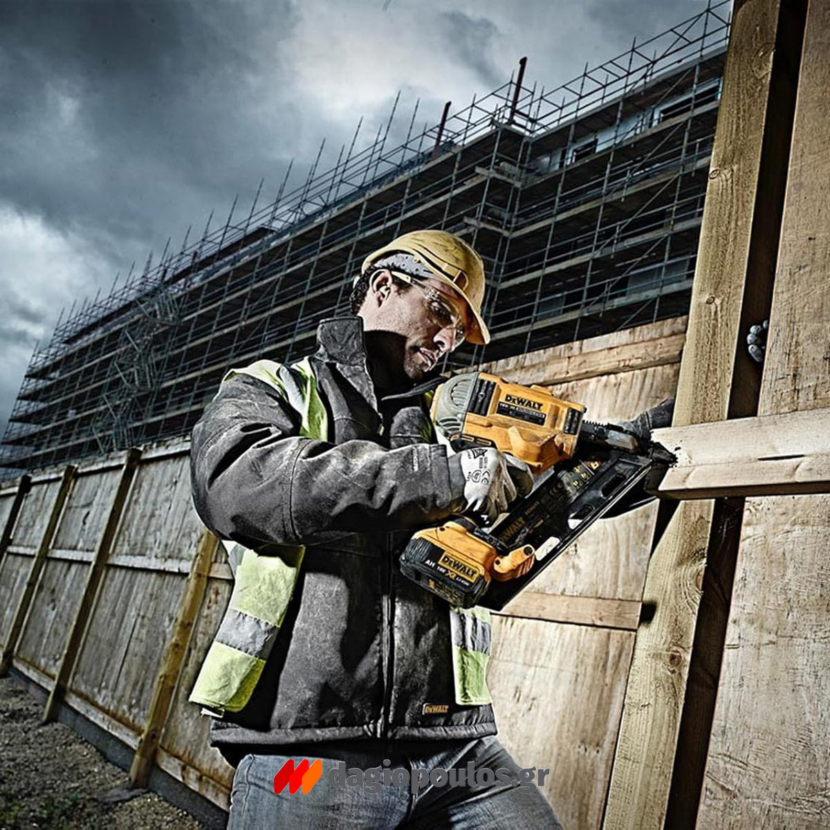 DeWalt DCN692P2-QW Brushless Καρφωτικό Ξύλου Μπαταρίας 18V XR Li-Ion Με 2 Μπαταρίες 5.0Ah & Βαλίτσα