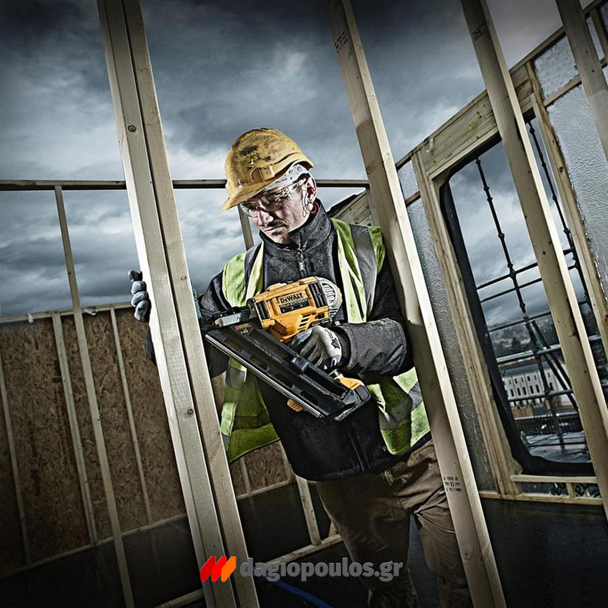 DeWalt DCN692P2-QW Brushless Καρφωτικό Ξύλου Μπαταρίας 18V XR Li-Ion Με 2 Μπαταρίες 5.0Ah & Βαλίτσα