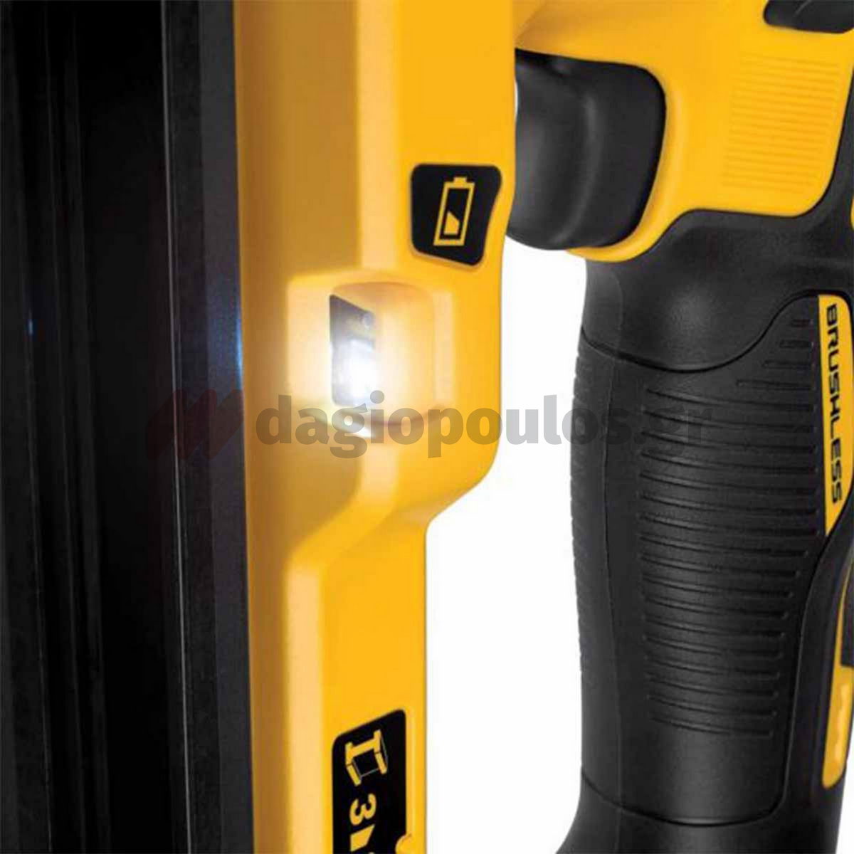 DeWalt DCN890P2 Brushless Καρφωτικό Μπετού Μπαταρίας 18V Li-Ion Με 2 Μπαταρίες 5.0Ah & Βαλίτσα