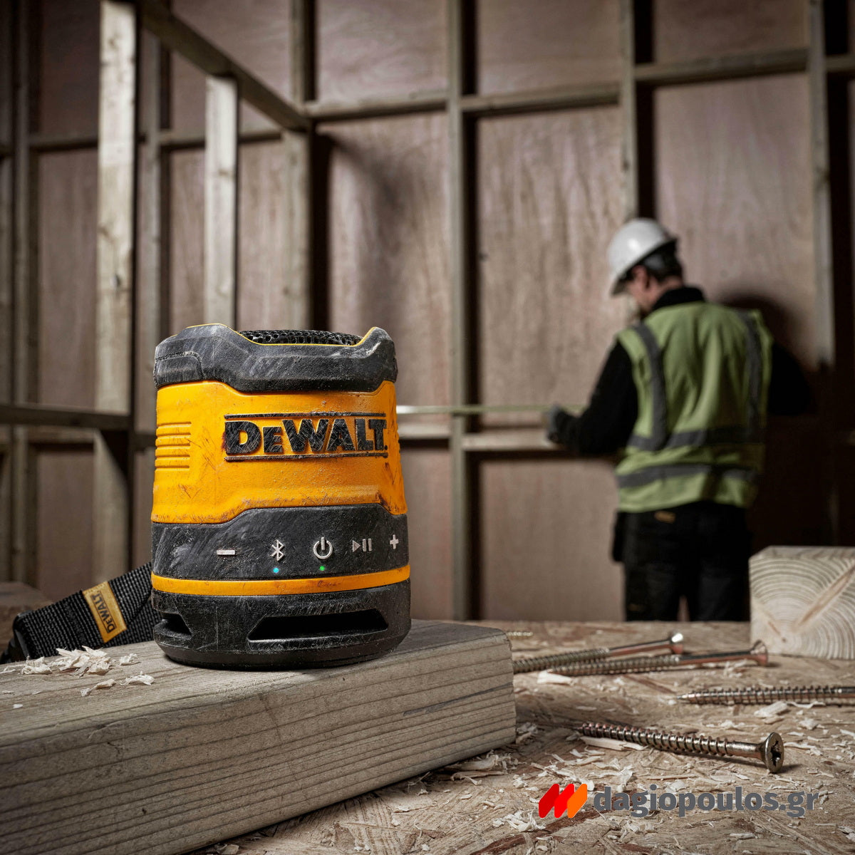 DeWalt DCR009-XJ Ηχείο Μπαταρίας Bluetooth USB