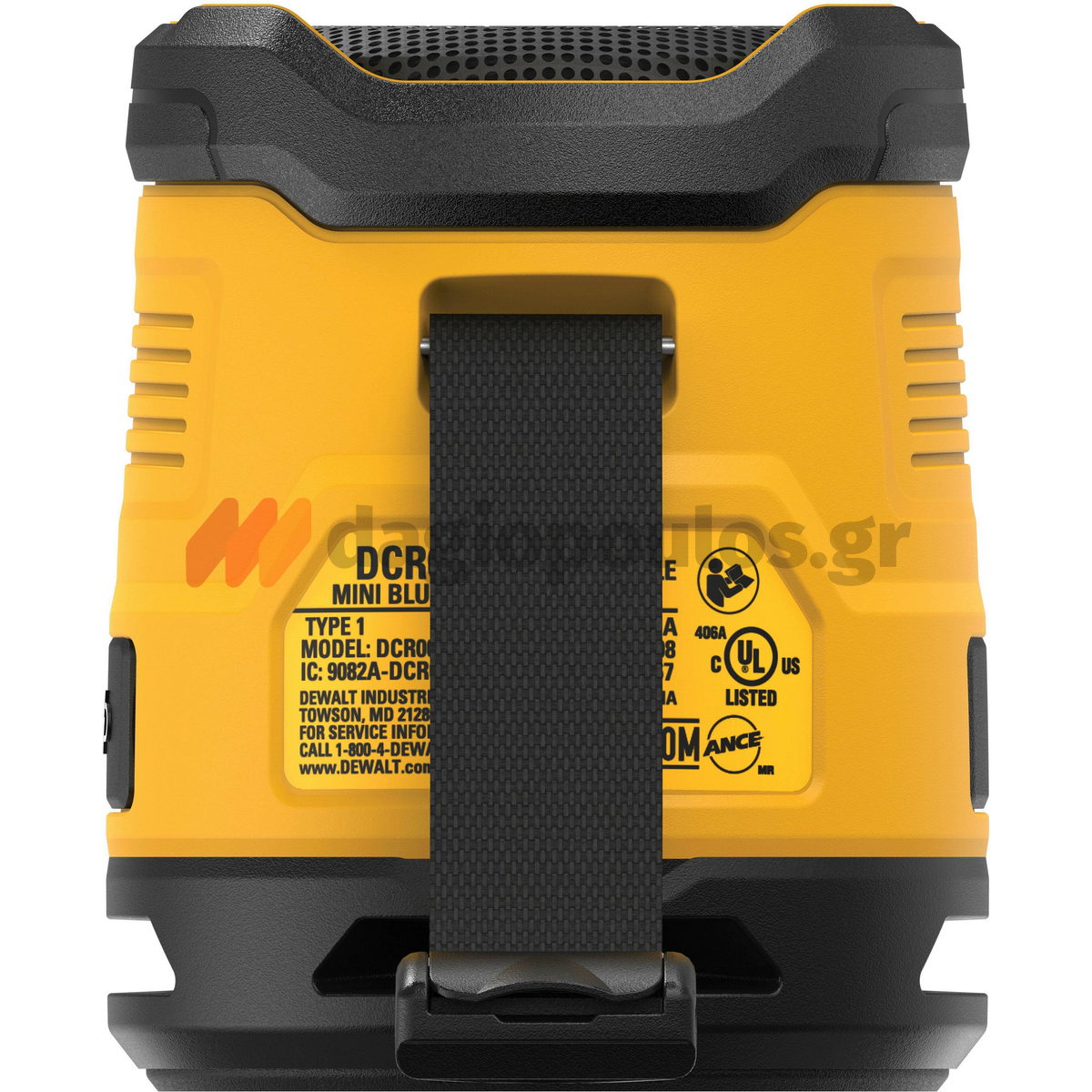DeWalt DCR009-XJ Ηχείο Μπαταρίας Bluetooth USB