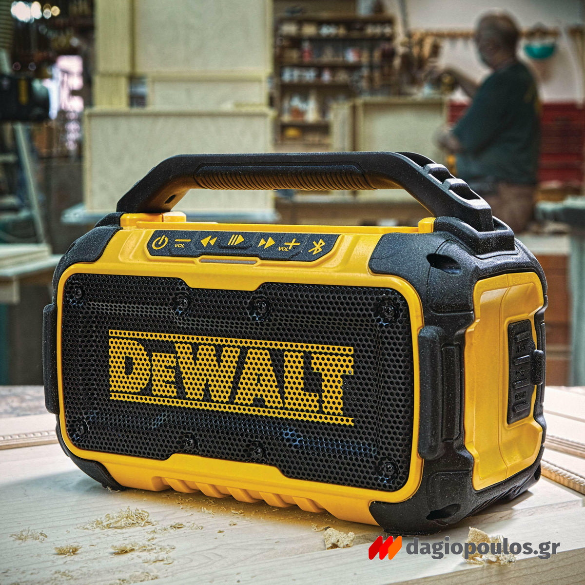 DeWalt DCR011-XJ Ηχείο Μπαταρίας Bluetooth - USB 10.8V-14.4V-18V Li-Ion Solo