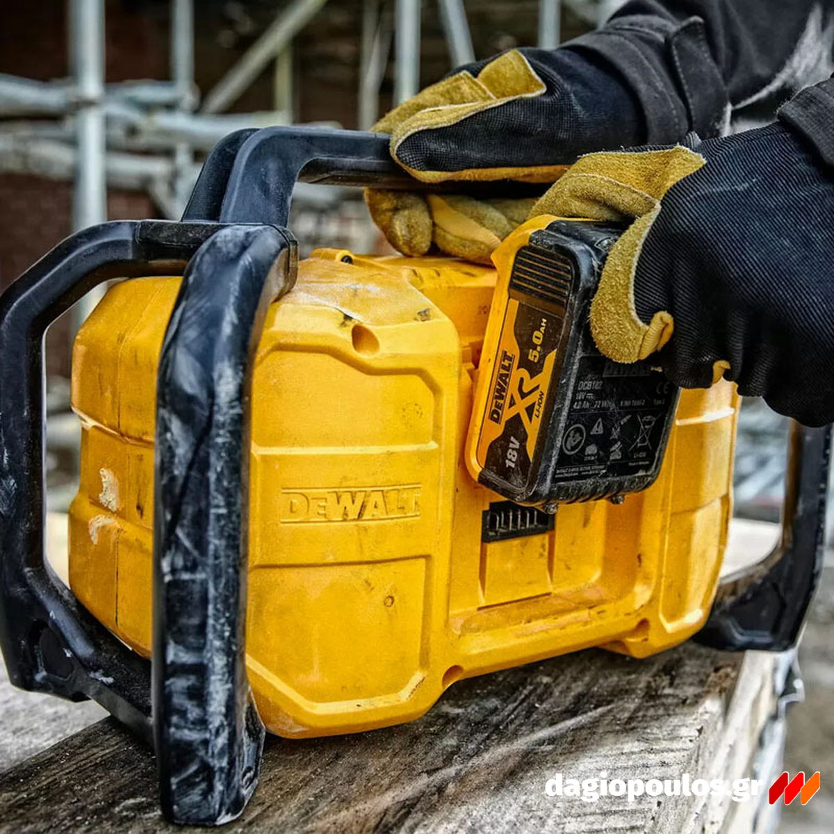DeWalt DCR027-QW XR® Bluetooth® Ραδιόφωνο – Φορτιστής Μπαταρίας 18V Li-Ion SOLO