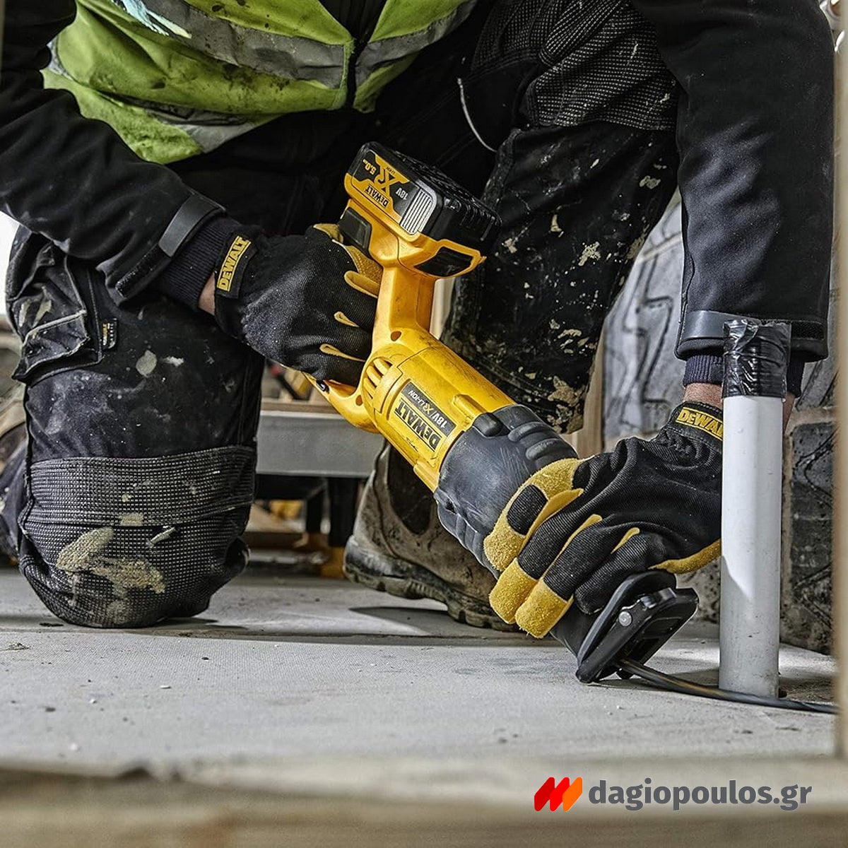 DeWalt DCS380N-XJ Σπαθοσέγα (Σεγάτσα) Μπαταρίας 18V Li-Ion SOLO