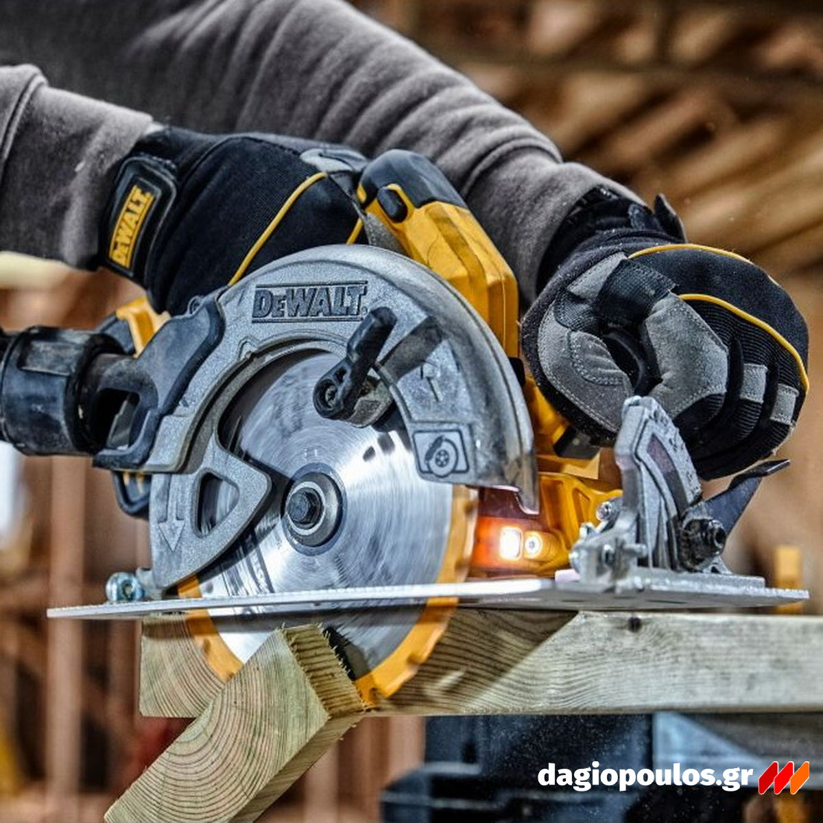 DeWalt DCS570NT-XJ 18V XR Brushless Δισκοπρίονο Μπαταρίας 18V Li-Ion 184mm (SOLO) Με Βαλίτσα T-STAK