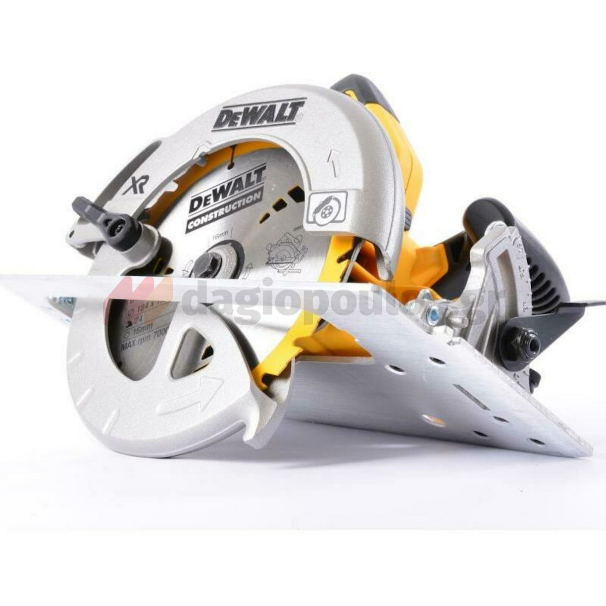 DeWalt DCS570N-XJ 18V XR Brushless Δισκοπρίονο Μπαταρίας 18V Li-Ion 184mm (SOLO)