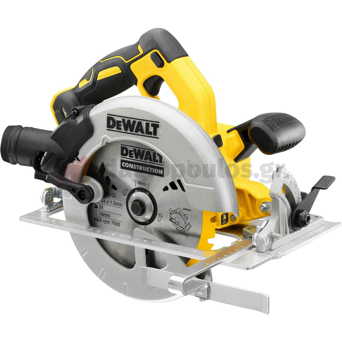 DeWalt DCS570N-XJ 18V XR Brushless Δισκοπρίονο Μπαταρίας 18V Li-Ion 184mm (SOLO)